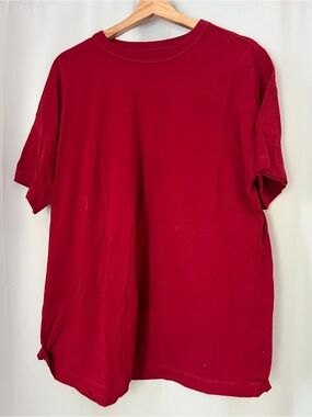 Old Navy Red Crewneck Tee